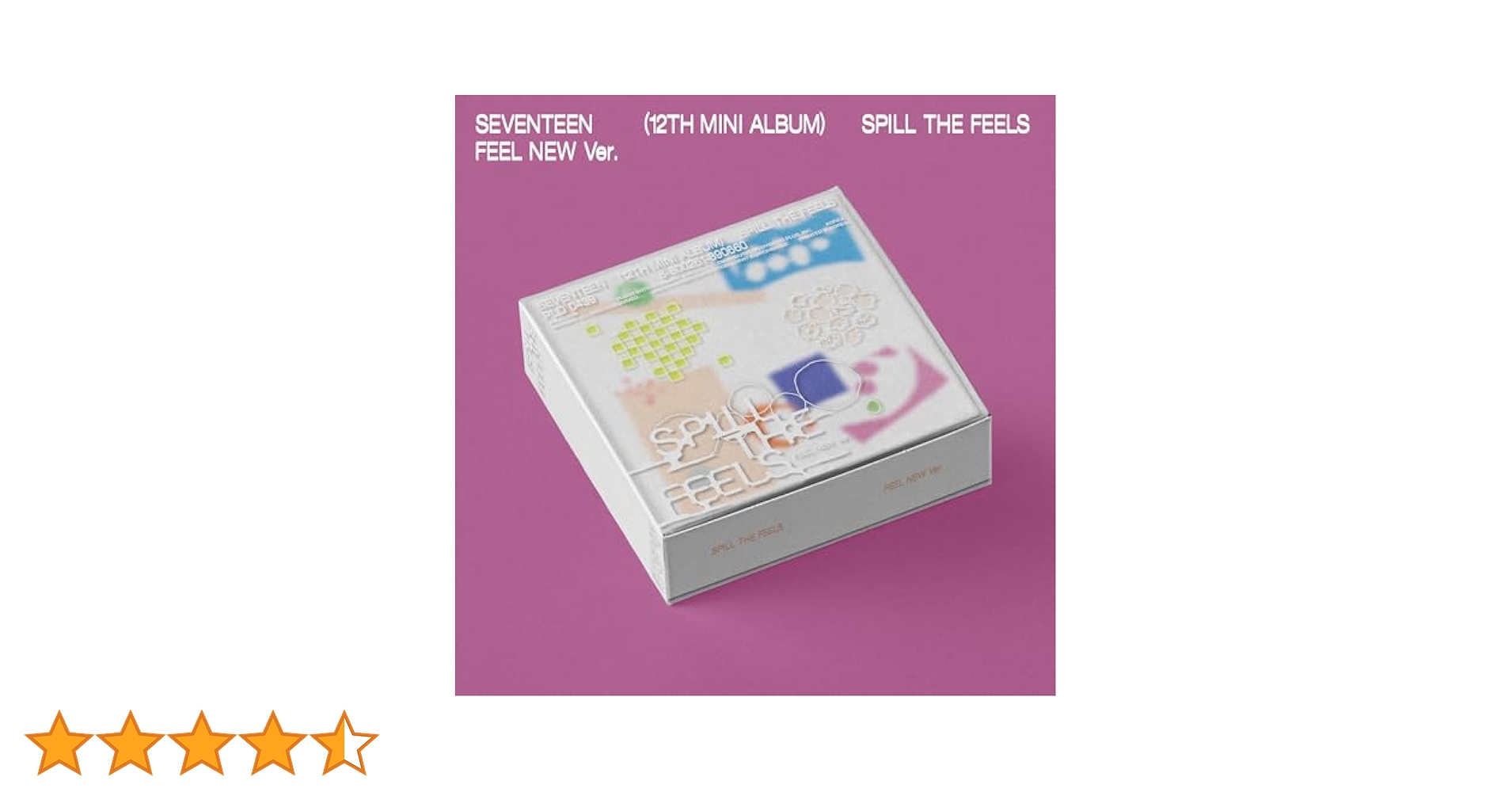 SEVENTEEN 12th Mini Album 'SPILL THE FEELS' [FEEL NEW Ver